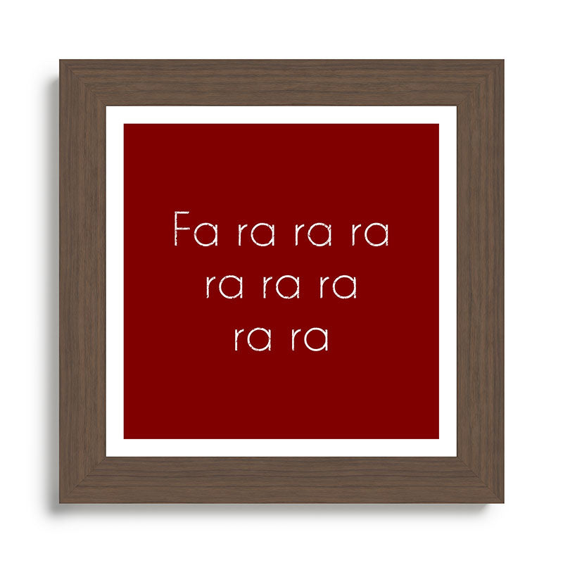A Christmas Story Fa ra ra Deck the Halls Christmas Carol Framed Art Print
