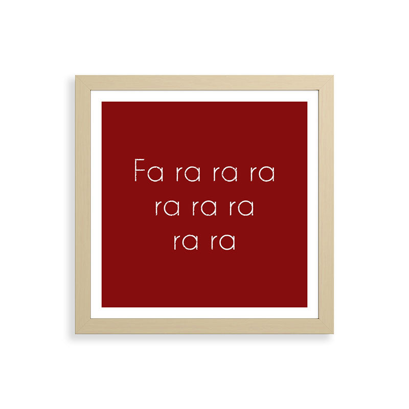 A Christmas Story Fa ra ra Deck the Halls Christmas Carol Framed Art Print