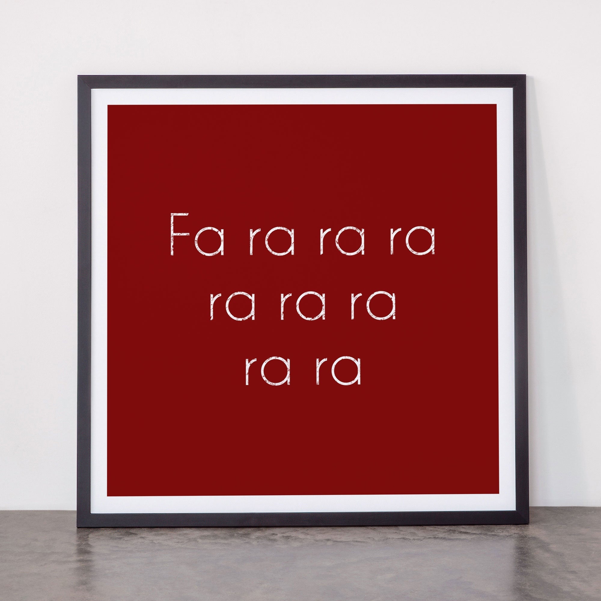 A Christmas Story Fa ra ra Deck the Halls Christmas Carol Framed Art Print