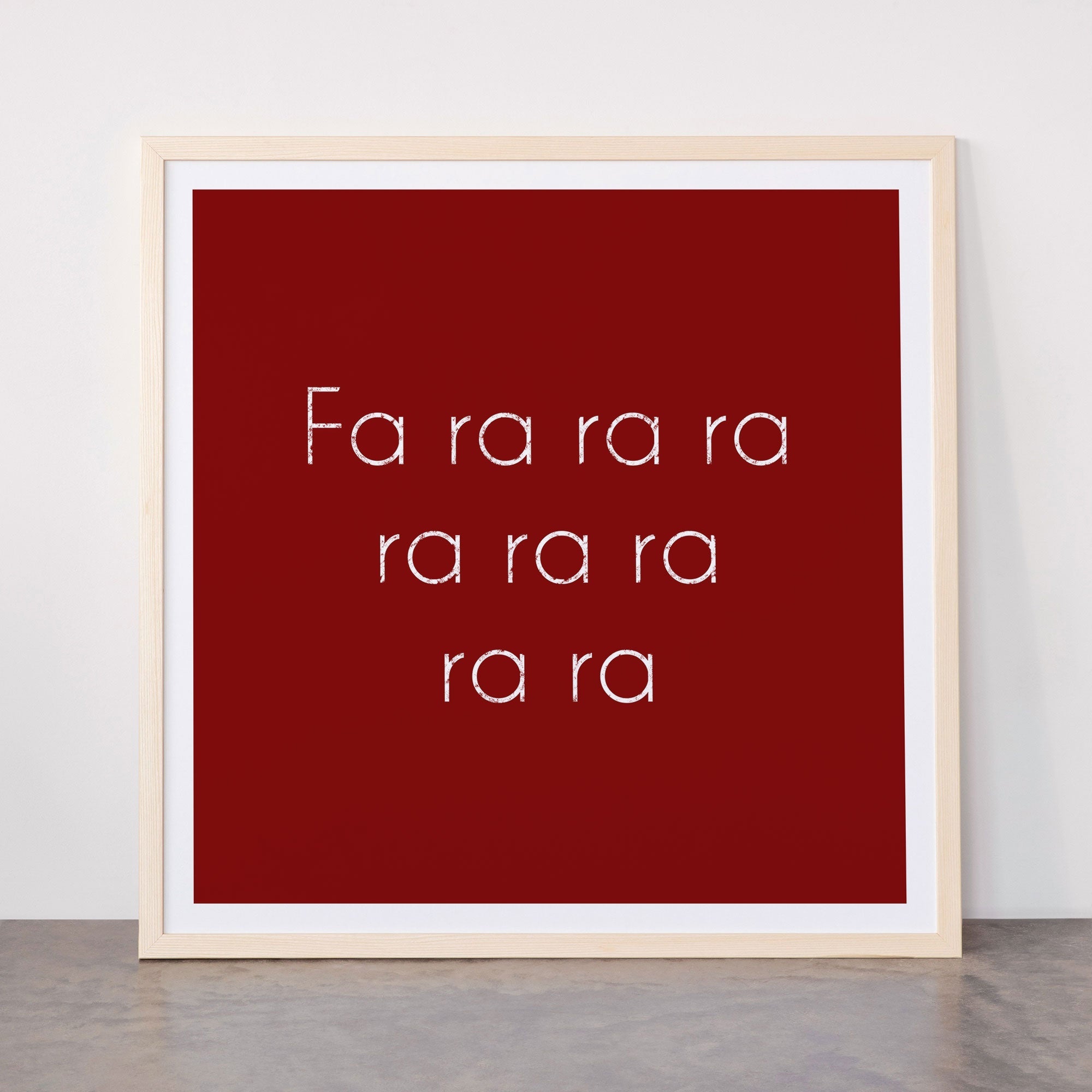 A Christmas Story Fa ra ra Deck the Halls Christmas Carol Framed Art Print