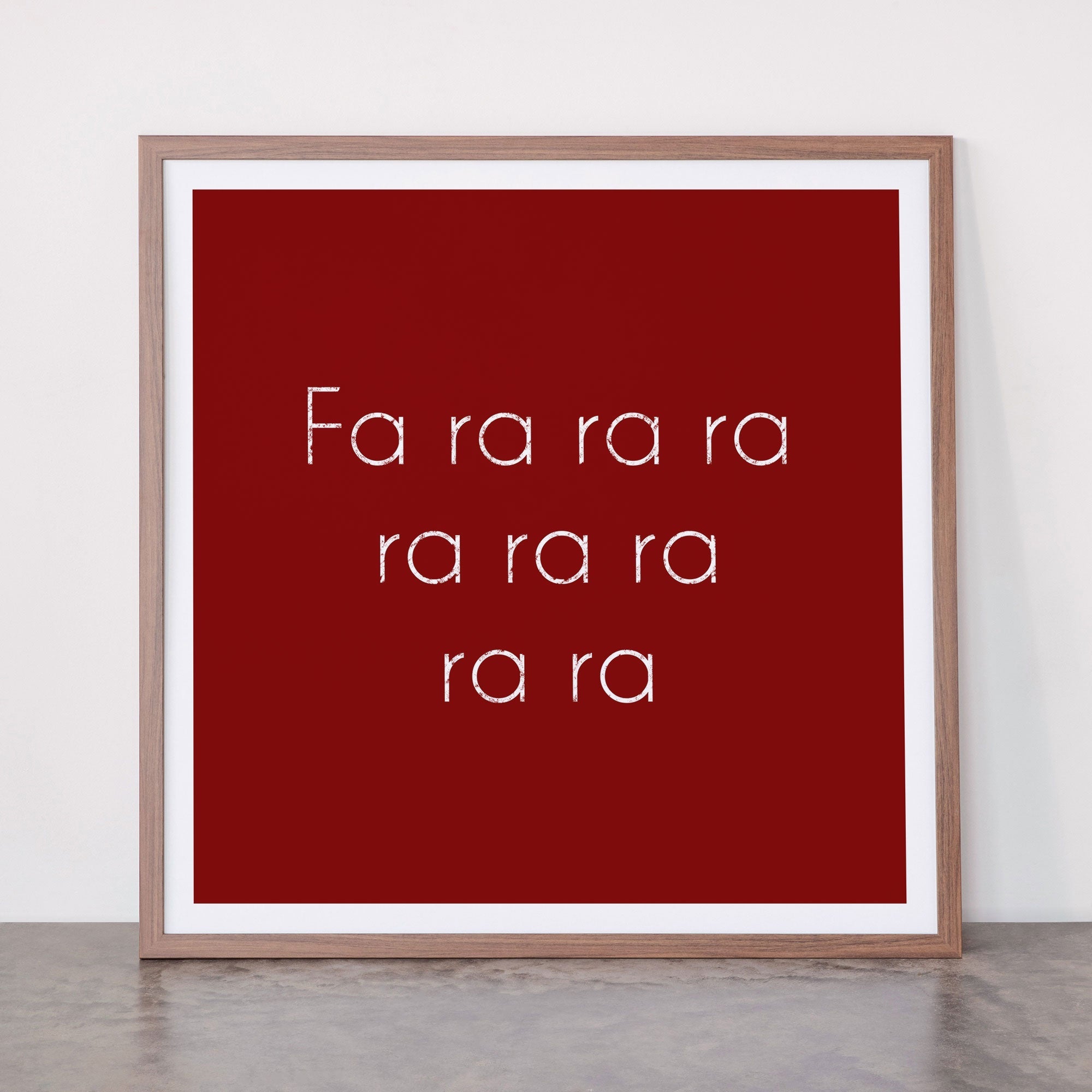A Christmas Story Fa ra ra Deck the Halls Christmas Carol Framed Art Print