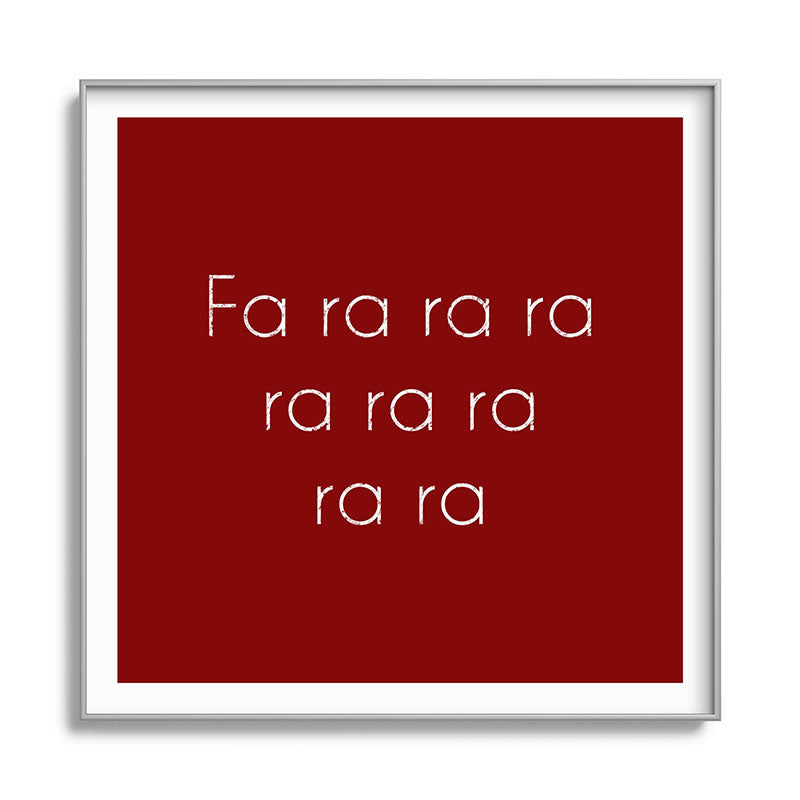 A Christmas Story Fa ra ra Deck the Halls Christmas Carol Framed Art Print