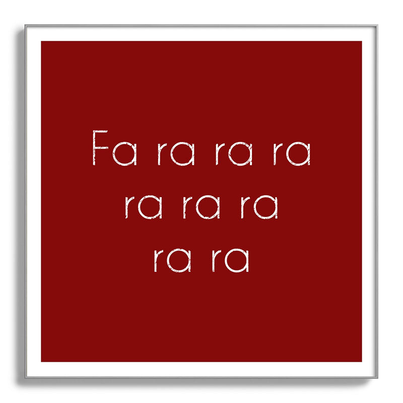 A Christmas Story Fa ra ra Deck the Halls Christmas Carol Framed Art Print