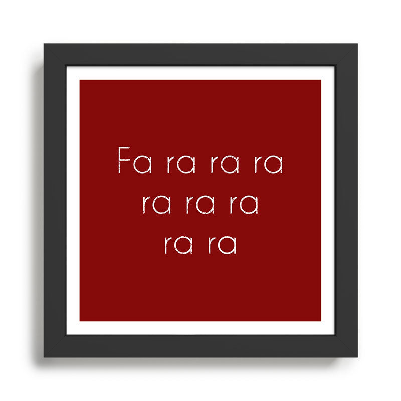 A Christmas Story Fa ra ra Deck the Halls Christmas Carol Framed Art Print