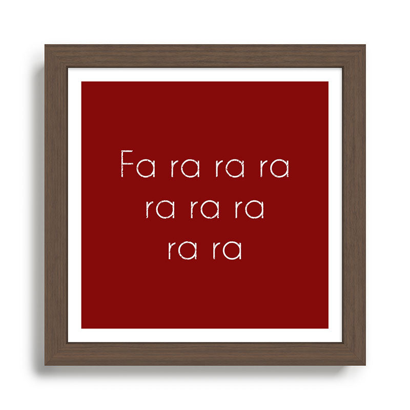 A Christmas Story Fa ra ra Deck the Halls Christmas Carol Framed Art Print