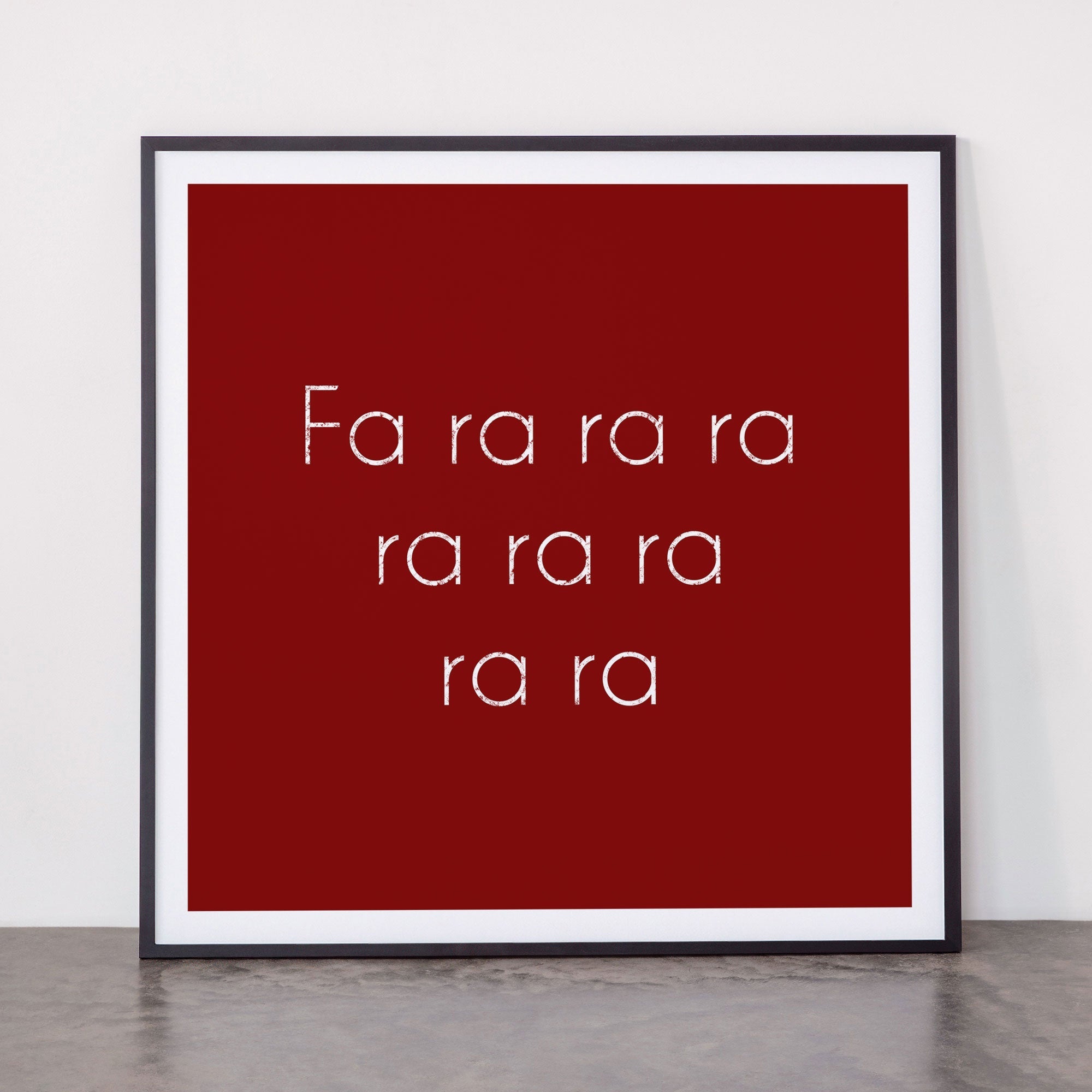 A Christmas Story Fa ra ra Deck the Halls Christmas Carol Framed Art Print