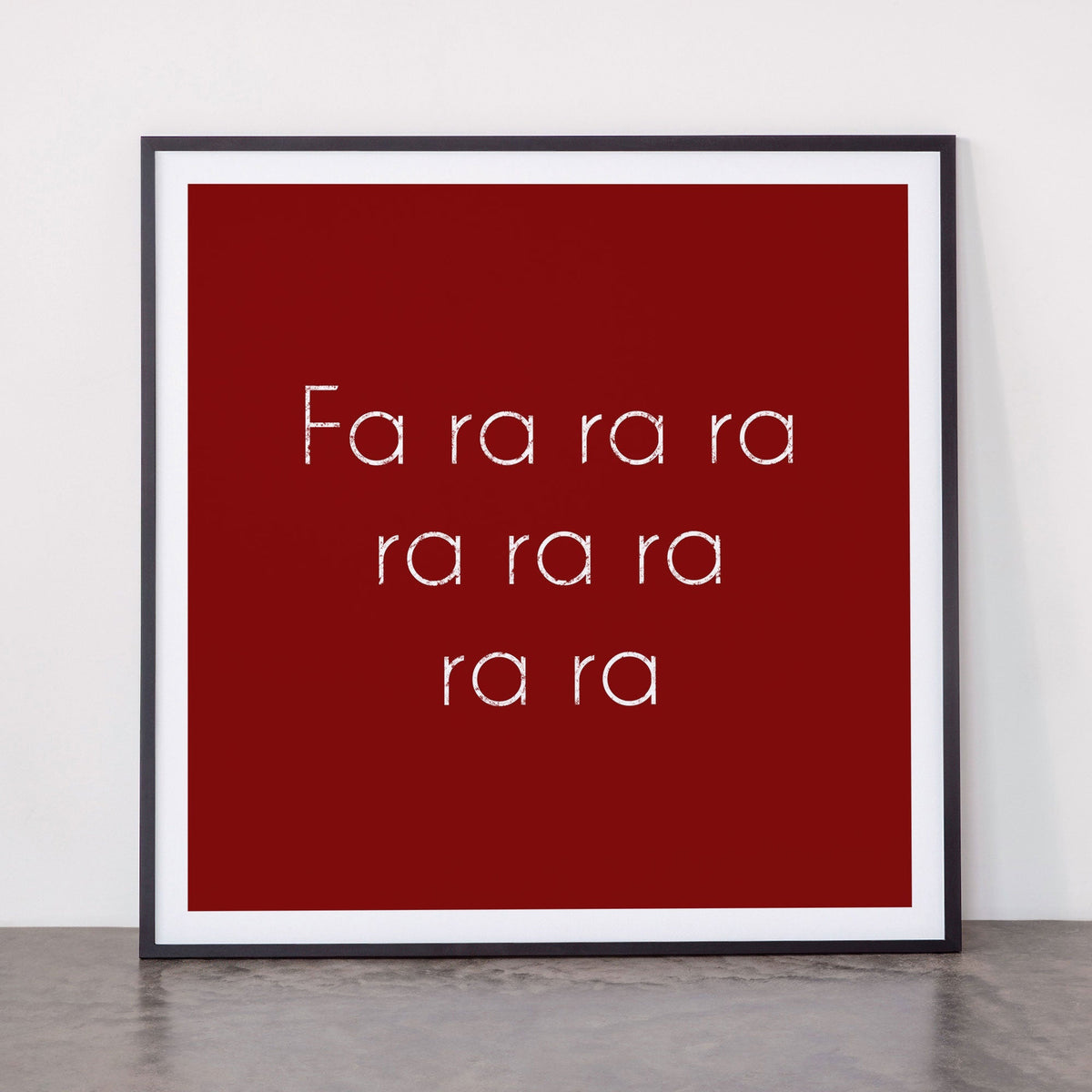 A Christmas Story Fa ra ra Deck the Halls Christmas Carol Framed Art Print