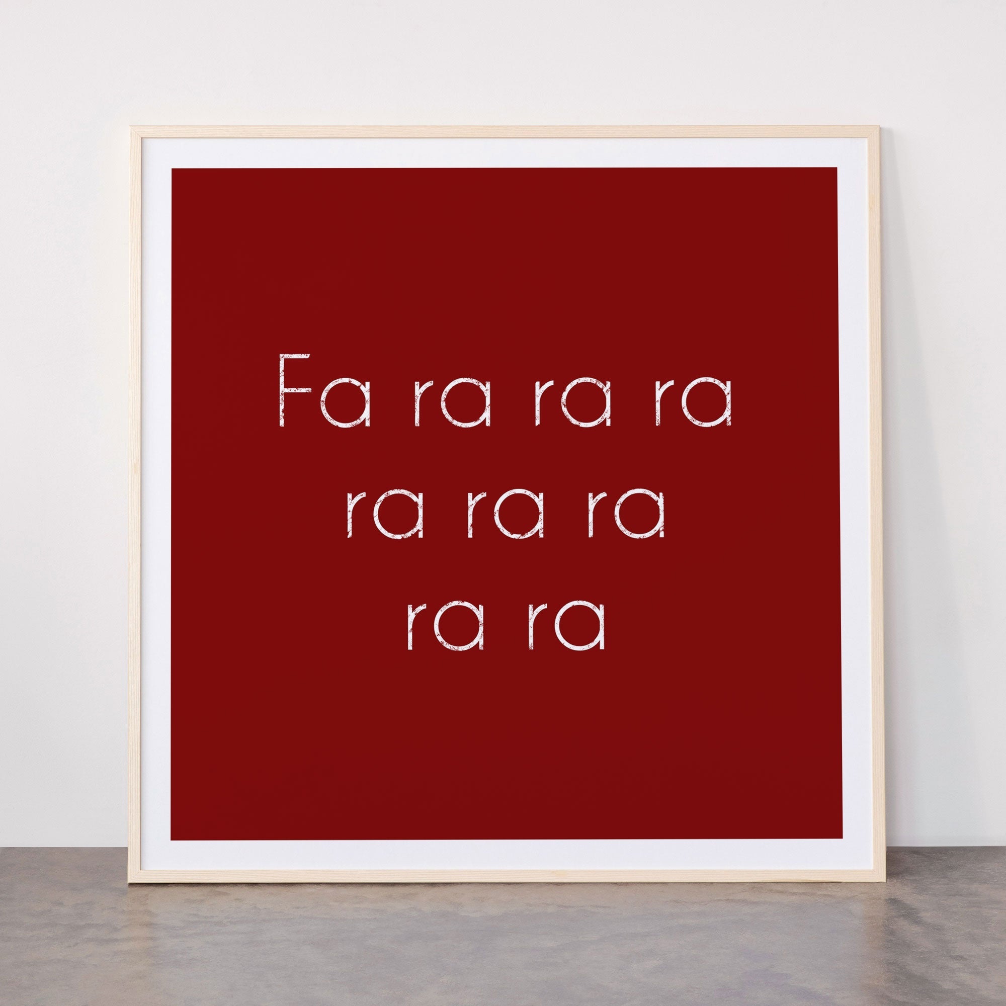 A Christmas Story Fa ra ra Deck the Halls Christmas Carol Framed Art Print