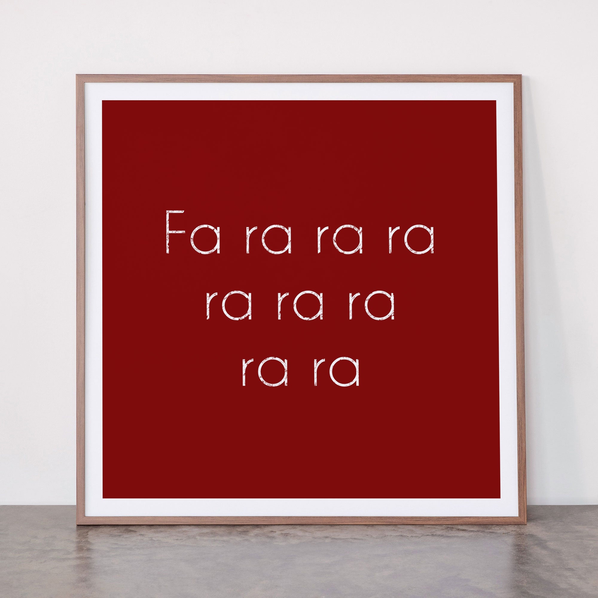 A Christmas Story Fa ra ra Deck the Halls Christmas Carol Framed Art Print