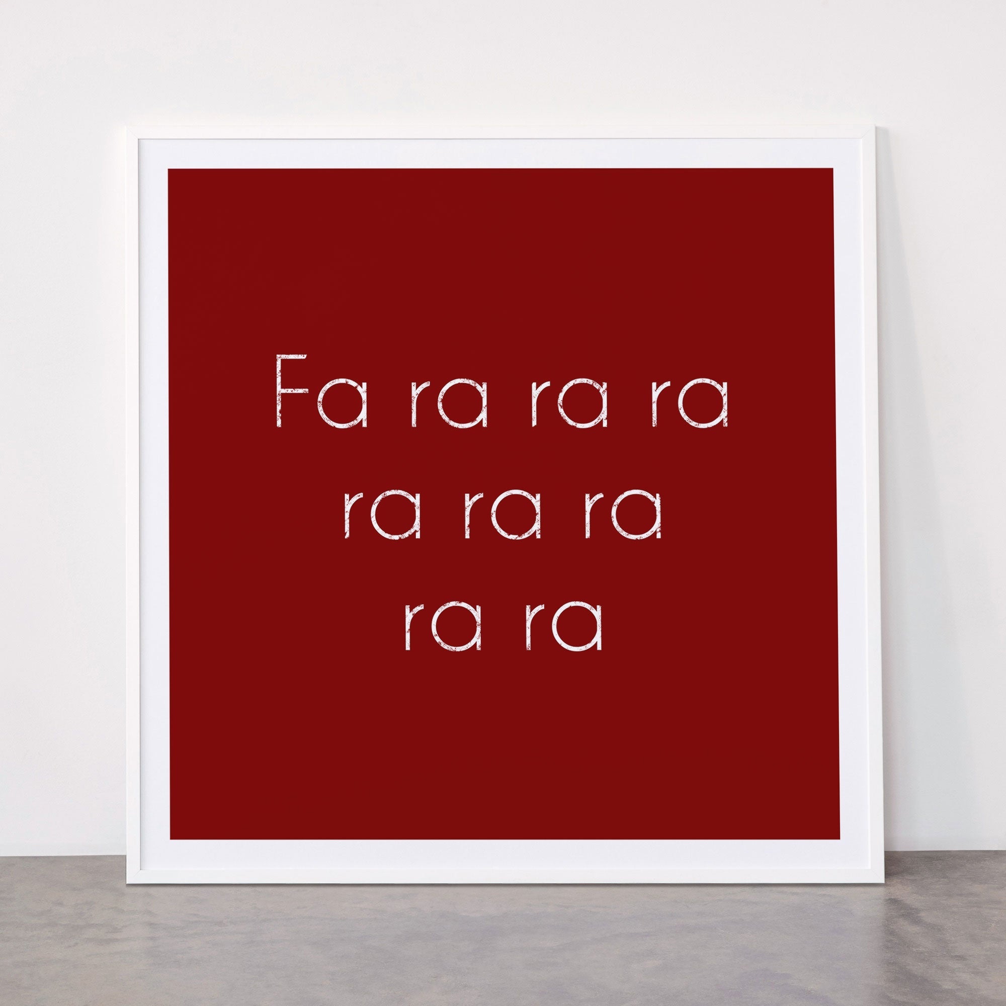 A Christmas Story Fa ra ra Deck the Halls Christmas Carol Framed Art Print