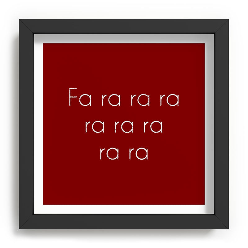 A Christmas Story Fa ra ra Deck the Halls Christmas Carol Framed Art Print