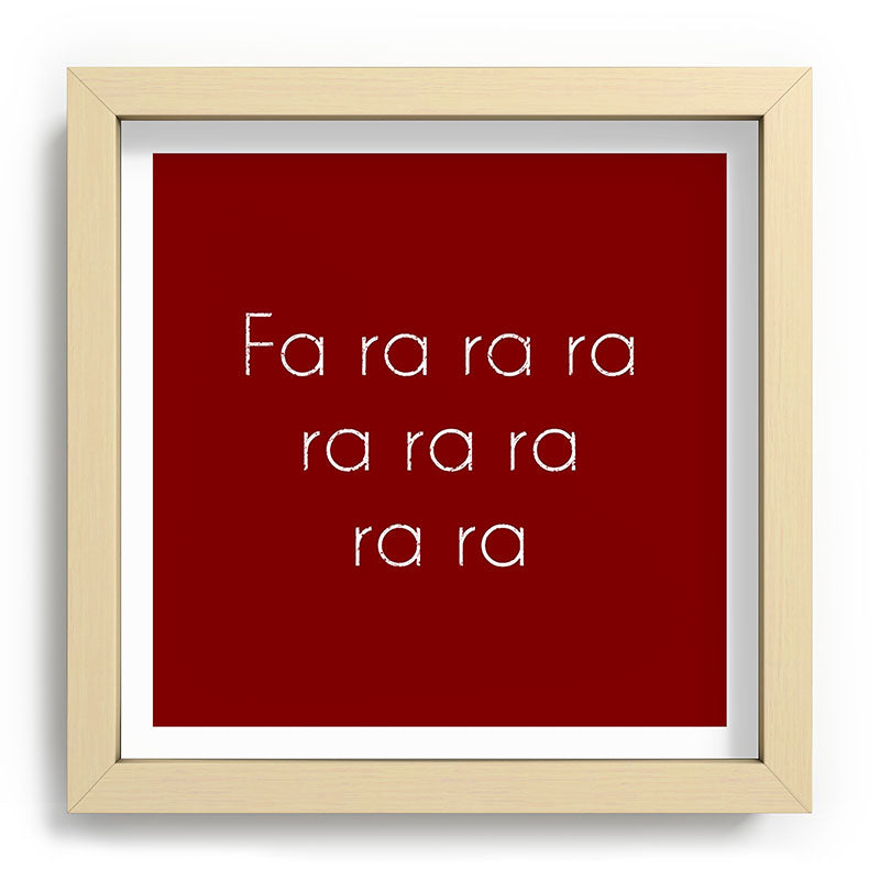 A Christmas Story Fa ra ra Deck the Halls Christmas Carol Framed Art Print
