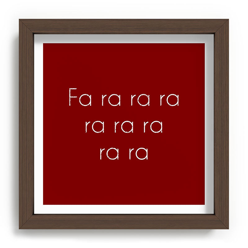A Christmas Story Fa ra ra Deck the Halls Christmas Carol Framed Art Print