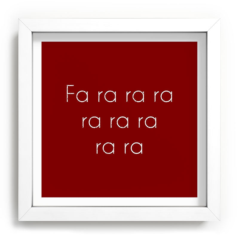 A Christmas Story Fa ra ra Deck the Halls Christmas Carol Framed Art Print