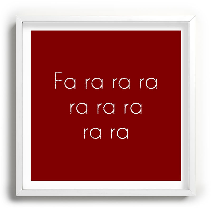 A Christmas Story Fa ra ra Deck the Halls Christmas Carol Framed Art Print