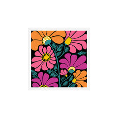 70s Disco Garden Art Print