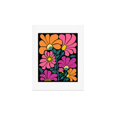 70s Disco Garden Art Print
