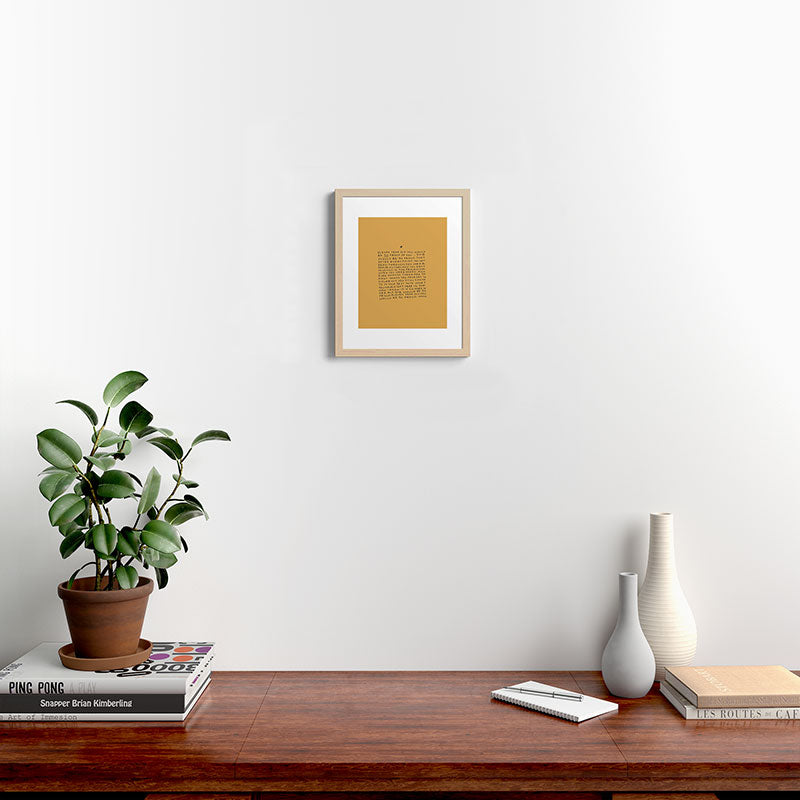 11 year old would be so proud of you Framed Art Print