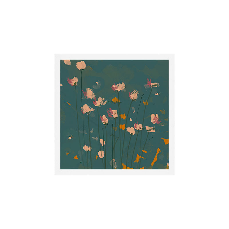 A Field Of Flowers Bloom Art Print