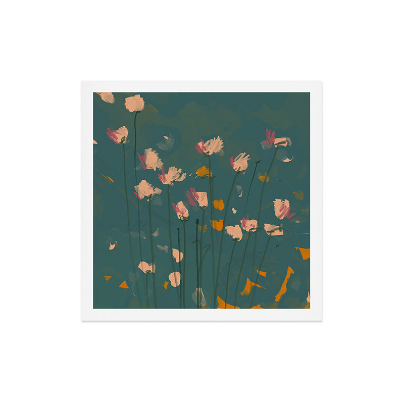 A Field Of Flowers Bloom Art Print