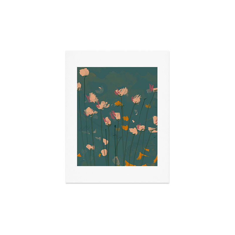 A Field Of Flowers Bloom Art Print