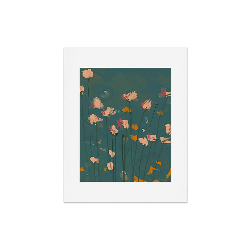 A Field Of Flowers Bloom Art Print