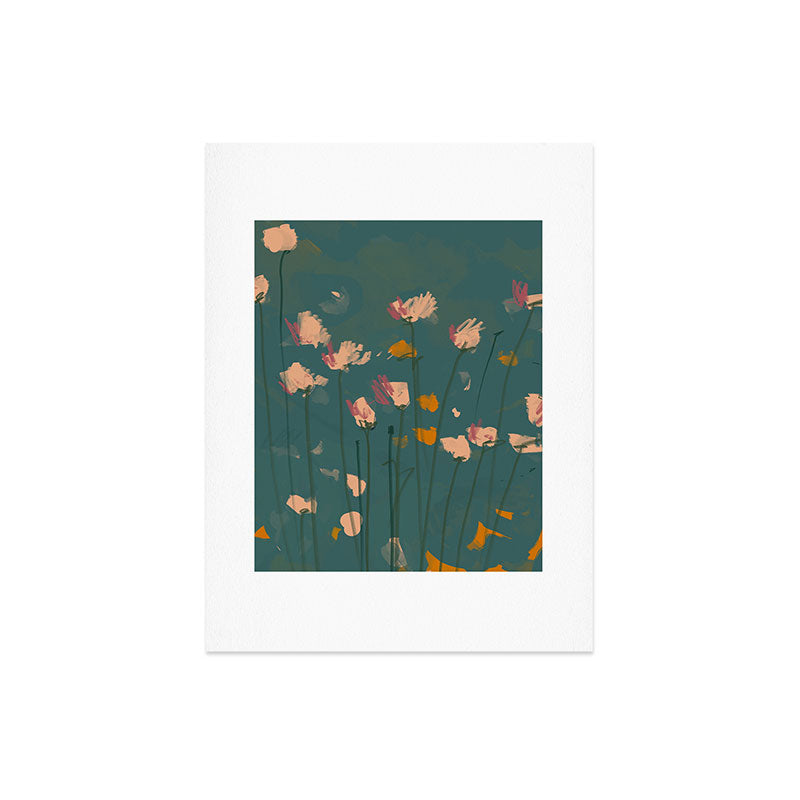 A Field Of Flowers Bloom Art Print