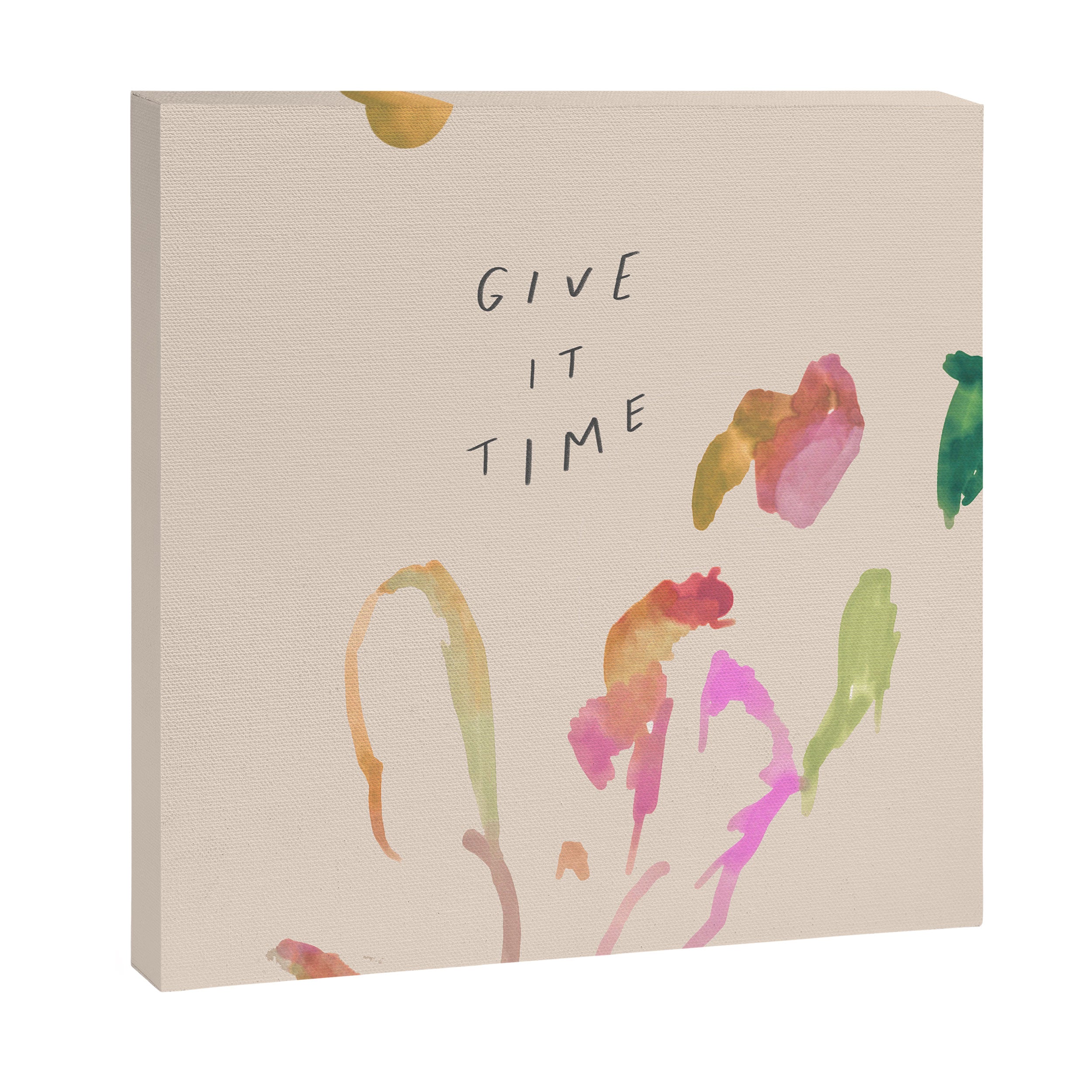 "Give It Time" Canvas Print