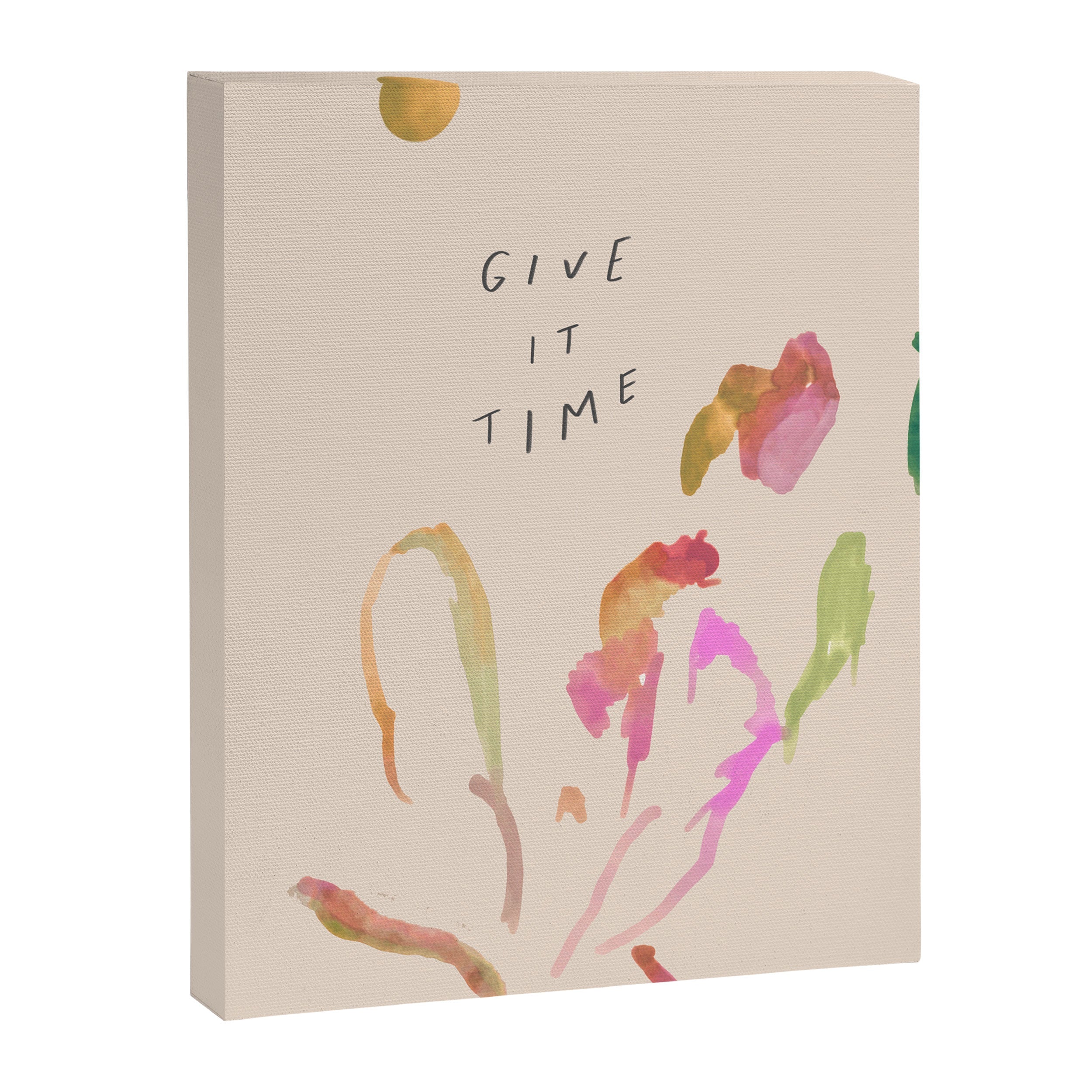 "Give It Time" Canvas Print
