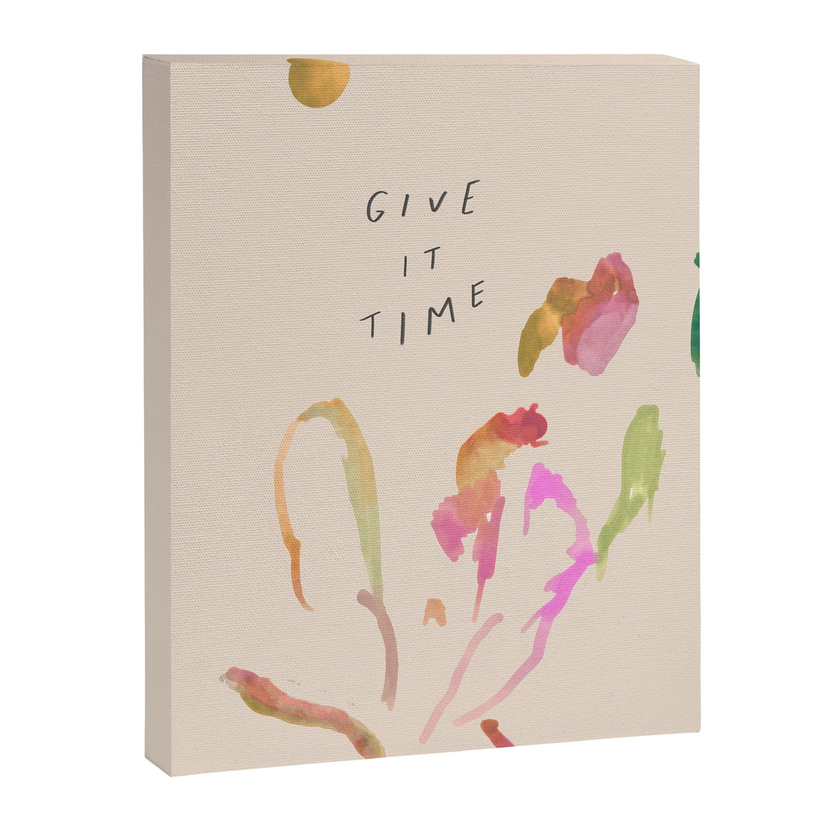 "Give It Time" Canvas Print