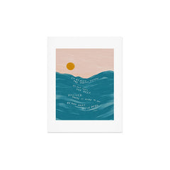 "Go Beyond The Shallow Waters.." Art Print