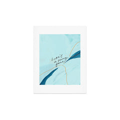 "Here's To Being Free." Art Print