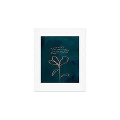 "In Between The Questions And The Answers, There Is Grace." Art Print