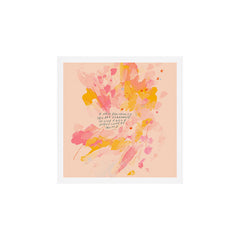 "O How Beautifully You Are Learning To Live Fully Right Where You Are." Art Print