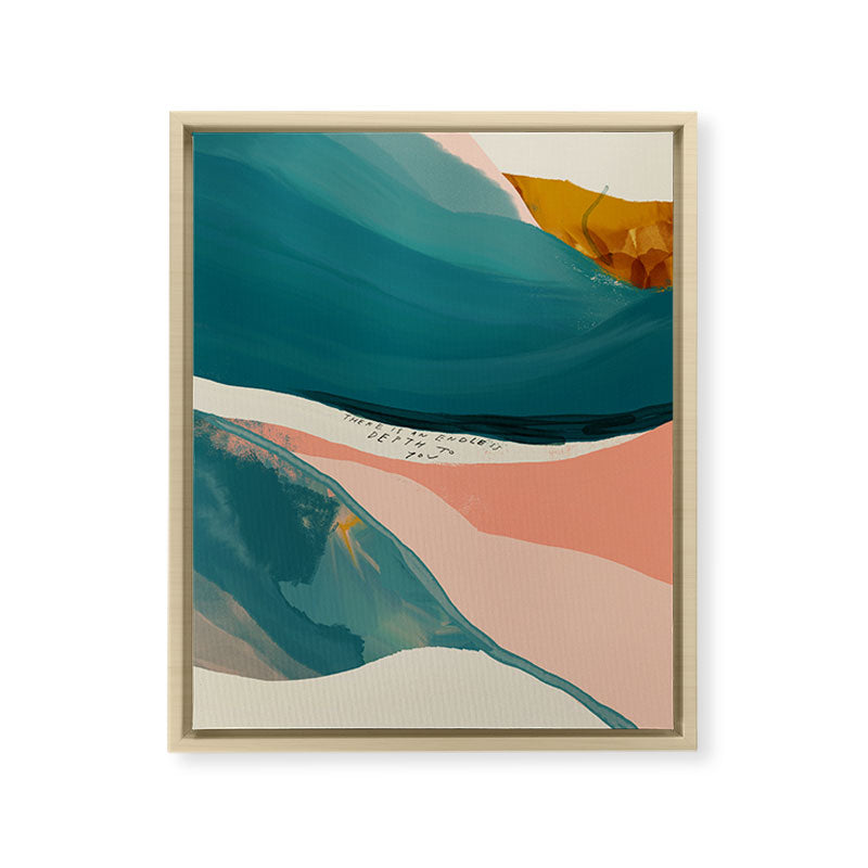 "There Is An Endless Depth To You."  Framed Canvas Print