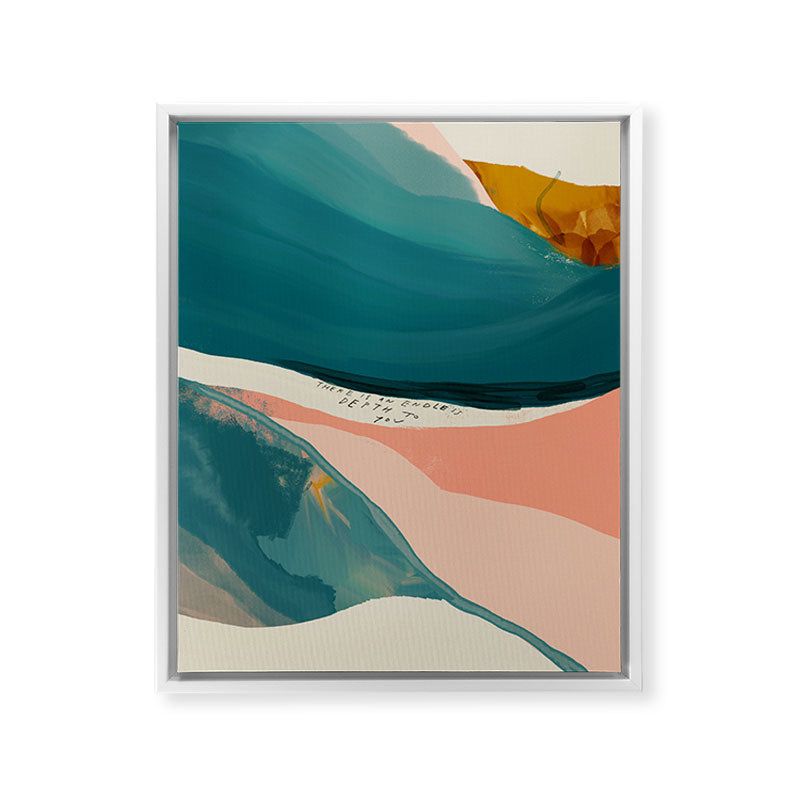 "There Is An Endless Depth To You."  Framed Canvas Print