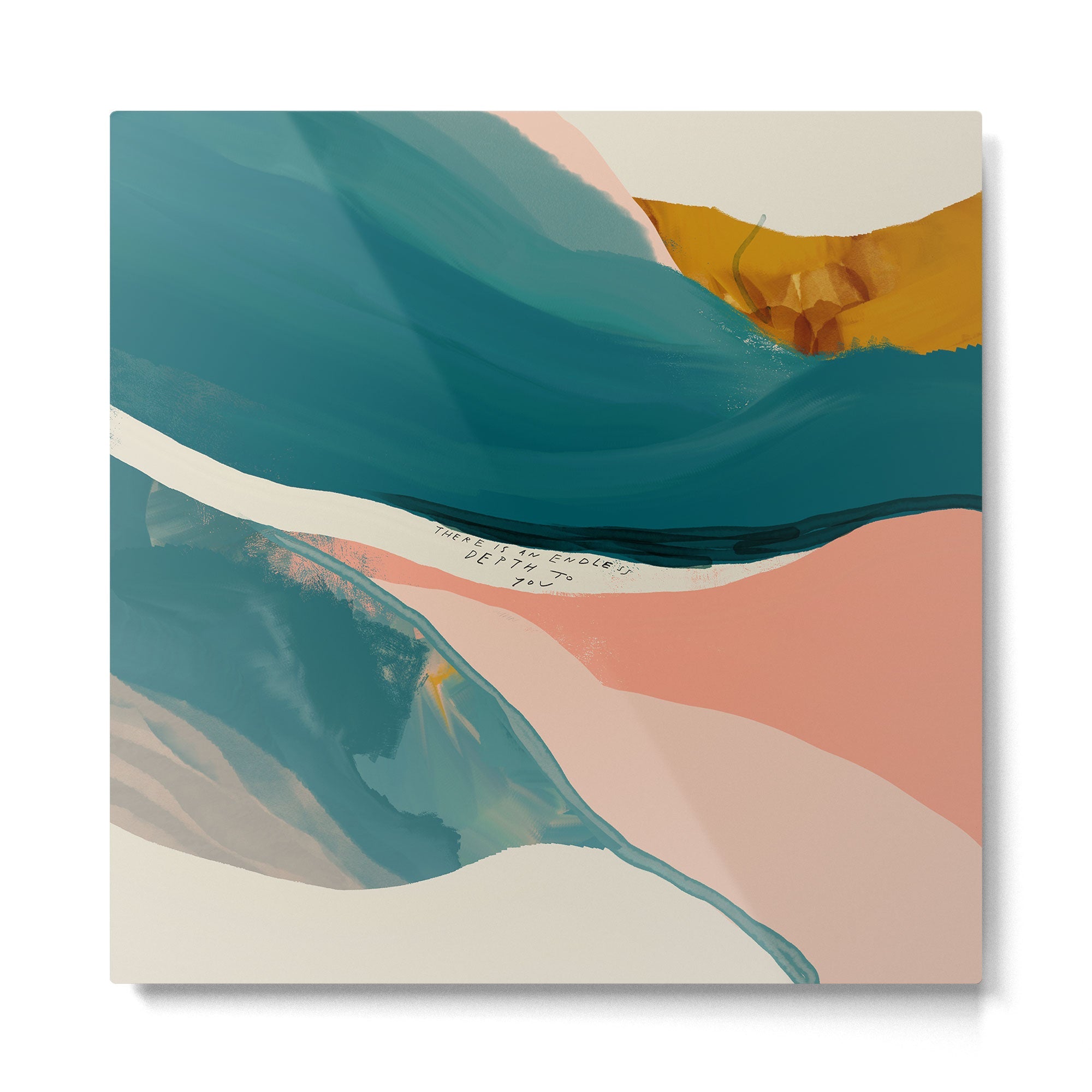 "There Is An Endless Depth To You."  Metal Print