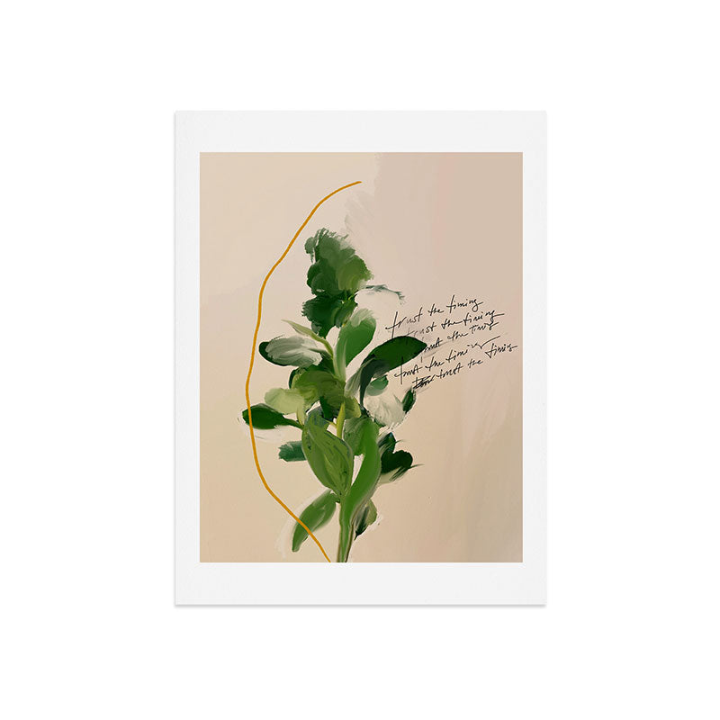 "Trust The Timing." Art Print
