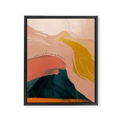 "Wholeheartedness" Framed Canvas Print