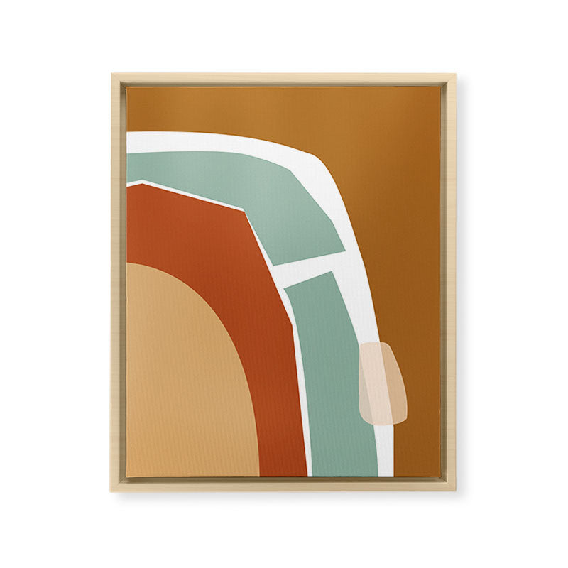 // Reminiscence 02 Framed Canvas Print