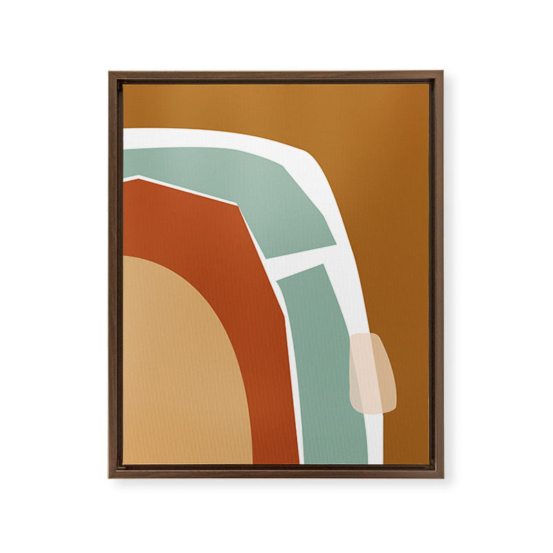 // Reminiscence 02 Framed Canvas Print