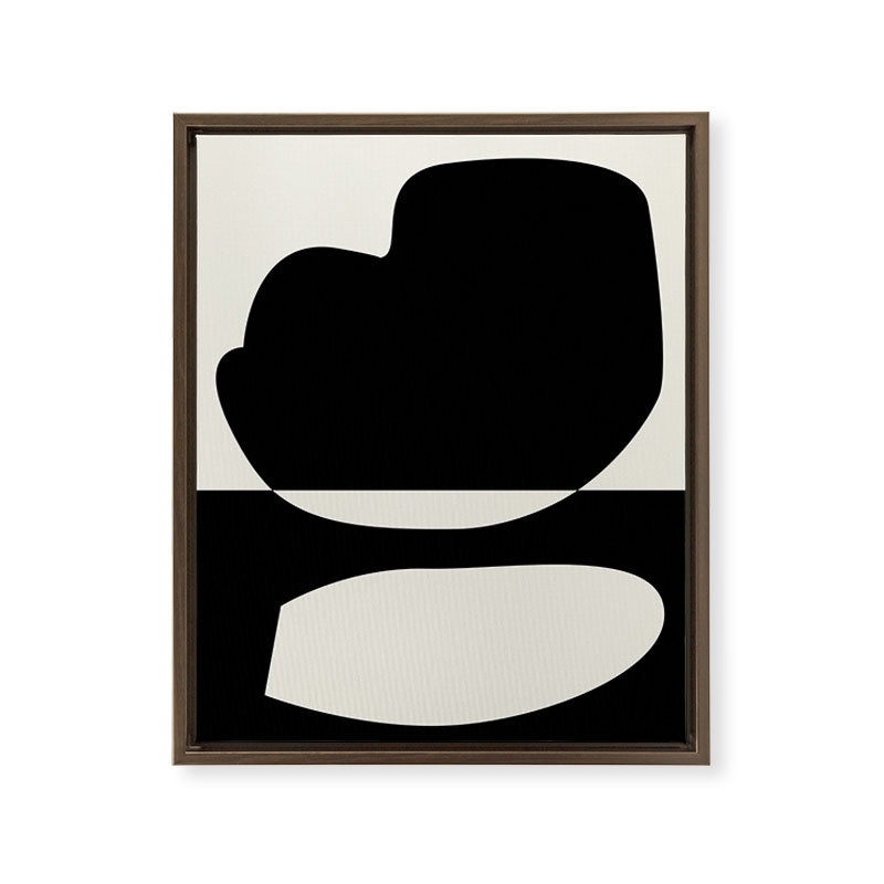 // Reverse 01 Framed Canvas Print