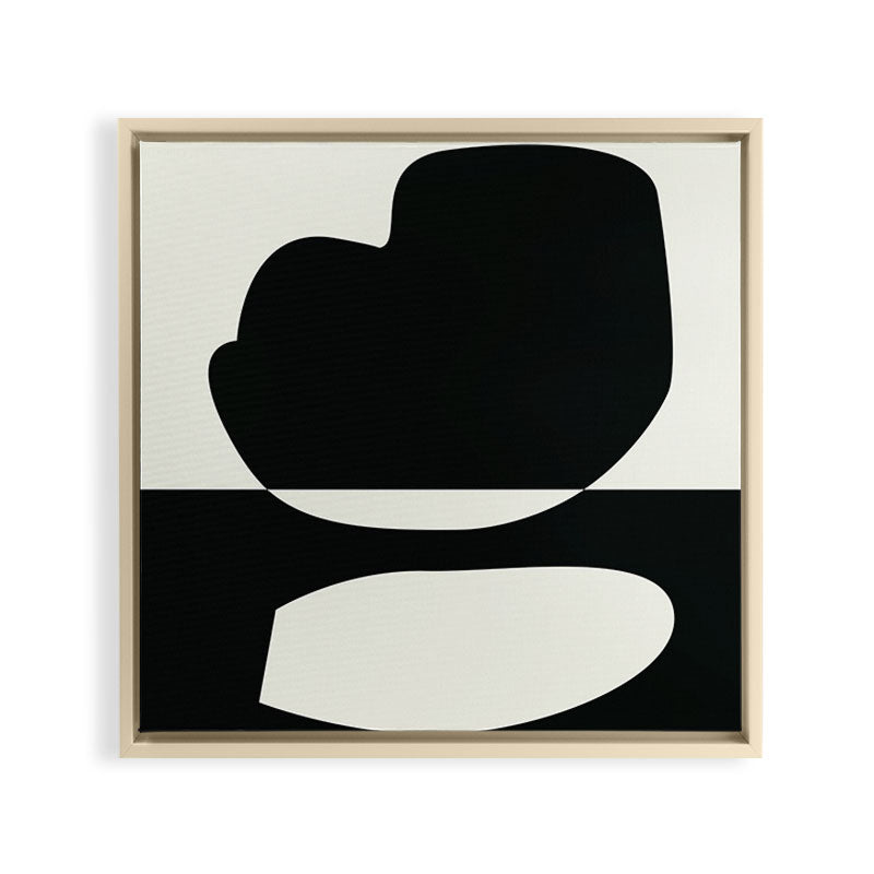 // Reverse 01 Framed Canvas Print