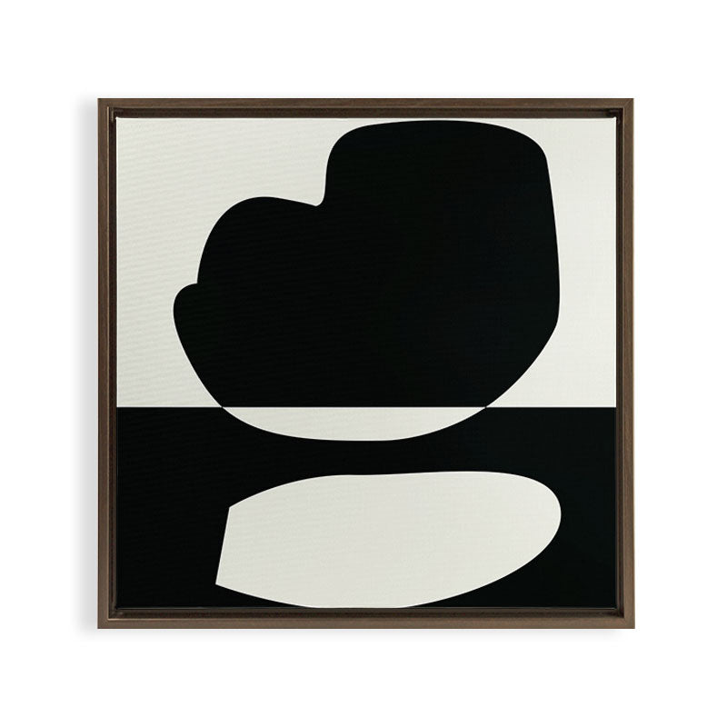 // Reverse 01 Framed Canvas Print