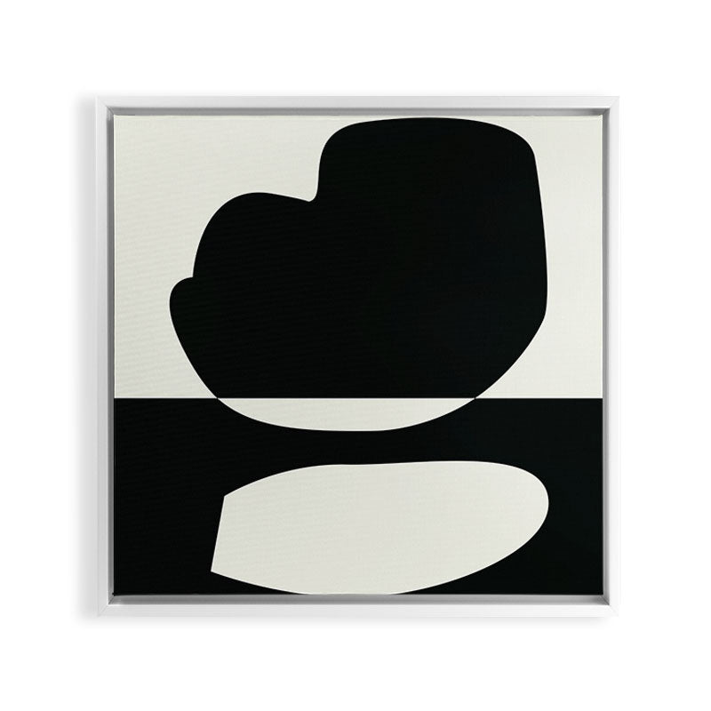 // Reverse 01 Framed Canvas Print