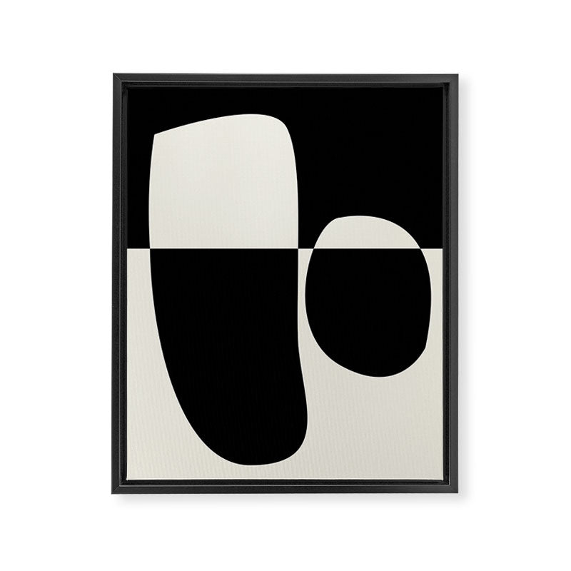 // Reverse 02 Framed Canvas Print