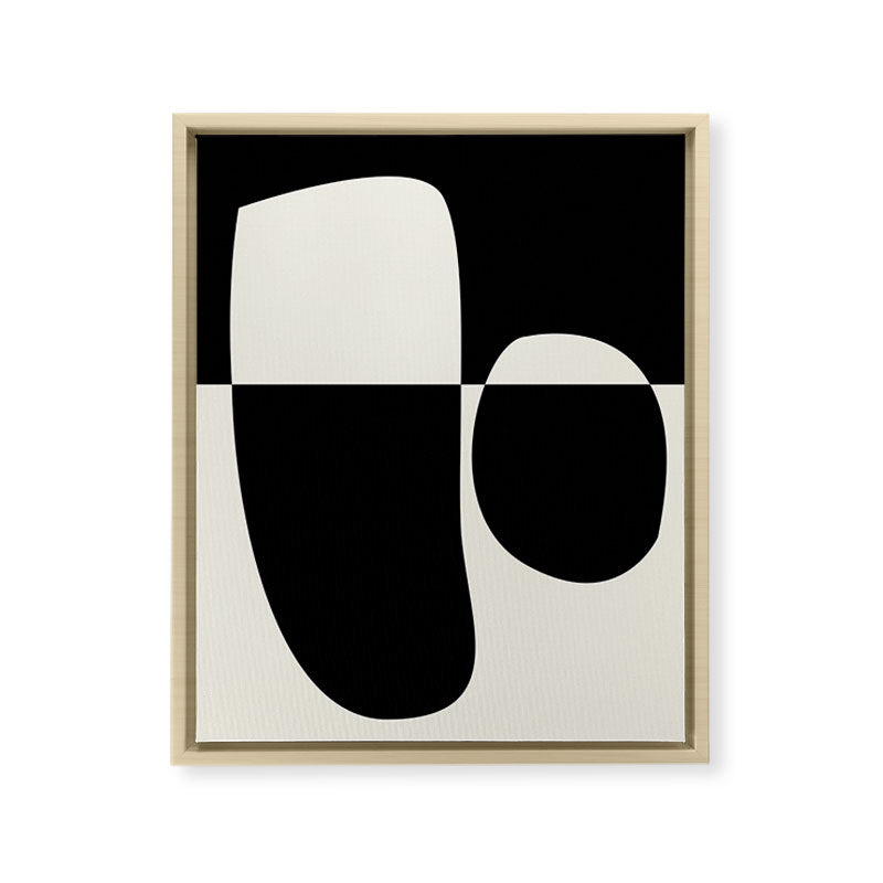 // Reverse 02 Framed Canvas Print