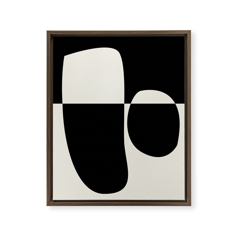 // Reverse 02 Framed Canvas Print