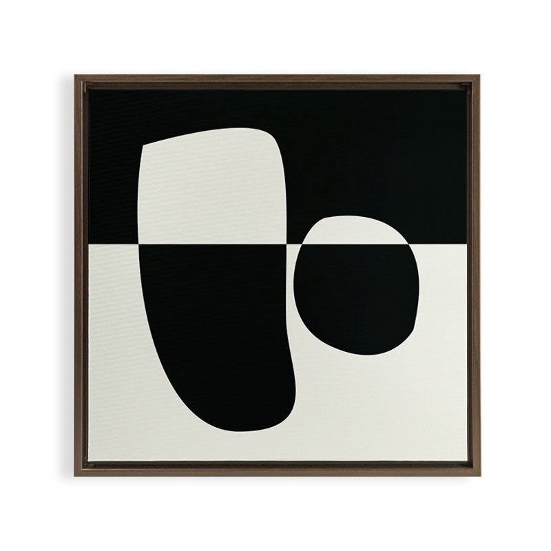 // Reverse 02 Framed Canvas Print