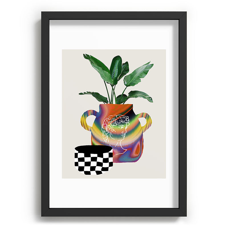 A house plant / Still life Framed Art Print